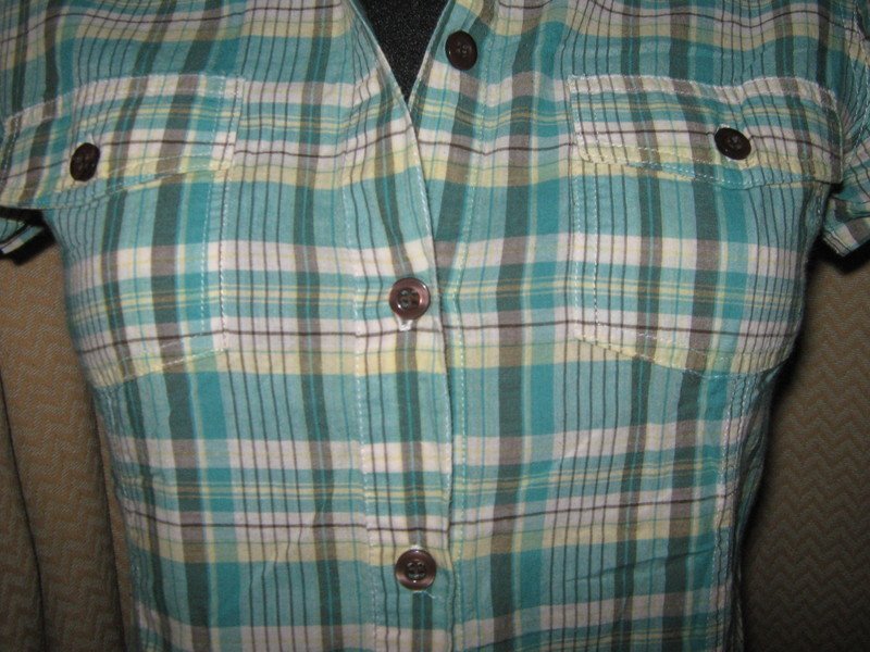 NEU * Stylisch * Madras Karo * Mini- Kleid oder Long * Lange * Hemd- Bluse 