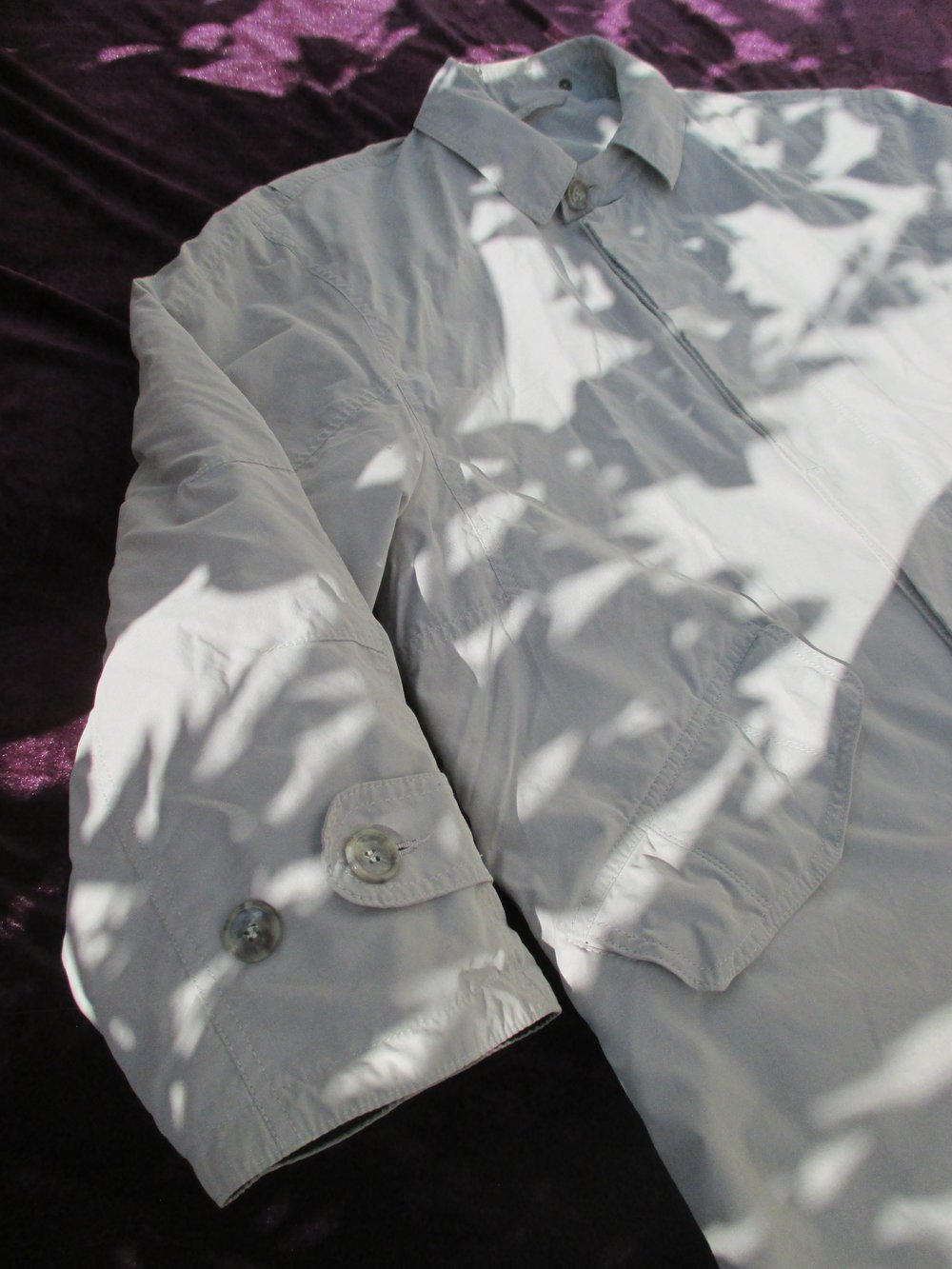 NEUw * Original VINTAGE * Herren * Damen * Unisex * Outdoor * Allround * Winter * Übergangs * Long JACKE oder Kurz MANTEL * Gr. 52- 54/ L- XL * hell- grau *