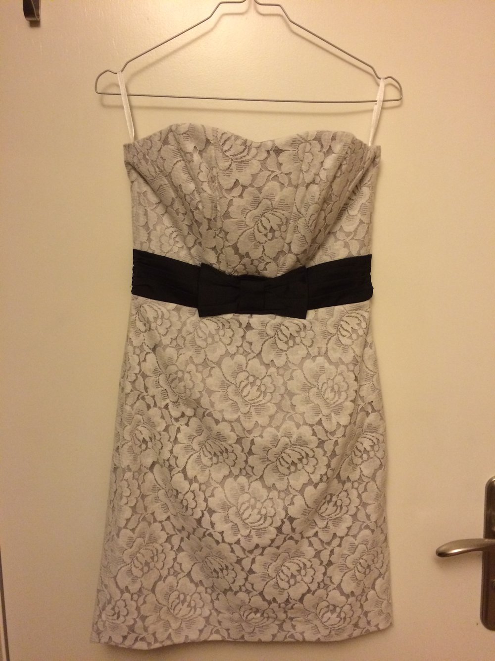 NEU * 60er Jahre Style * Lace- Spitzen * Cocktail * Abend * Anlass * Bustier * Kleid mit Schleife 