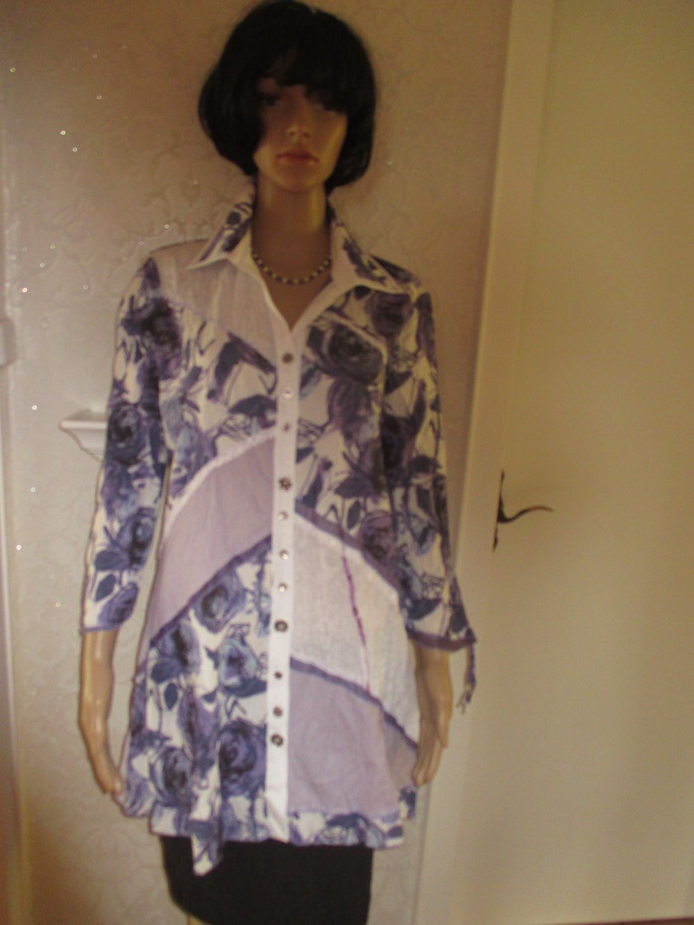 NEU mit ETIKETTEN * Rosen Romantik- Style * Piraten Look * Crinkel * Long * Hemd- Bluse * Tunika 