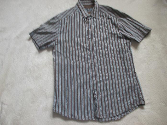 NEU * Sportiv * Business * Freizeit * Seersuker * Streifen * Kurzarm * Hemd 