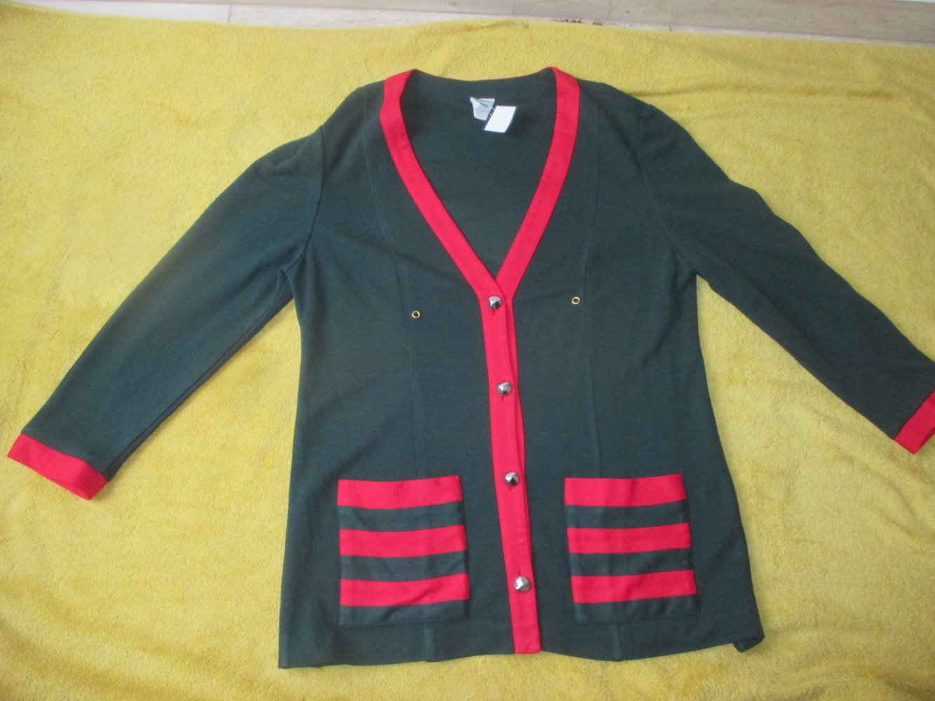 NEU * Edel * Original VINTAGE * Club * Old School * Fein * Strick Jacke * Strickjacke * Cardigan 