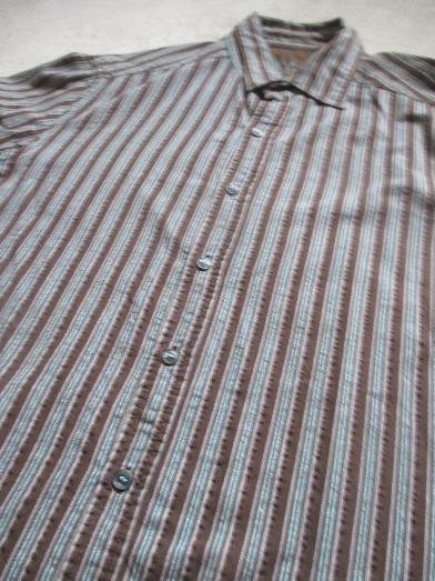 NEU * Sportiv * Business * Freizeit * Seersuker * Streifen * Kurzarm * Hemd 