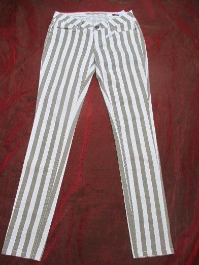  NEU mit ETIKETT * Ausgefallen * sexy * Streifen * Sommer * Röhren * Jeans * Hose 