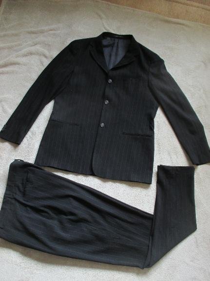 NEUw * Edel * Gesellschafts * Dinner * Hochzeits * Anlass * Ausgeh * Business * Schurwolle * Nadelstreifen * ANZUG 