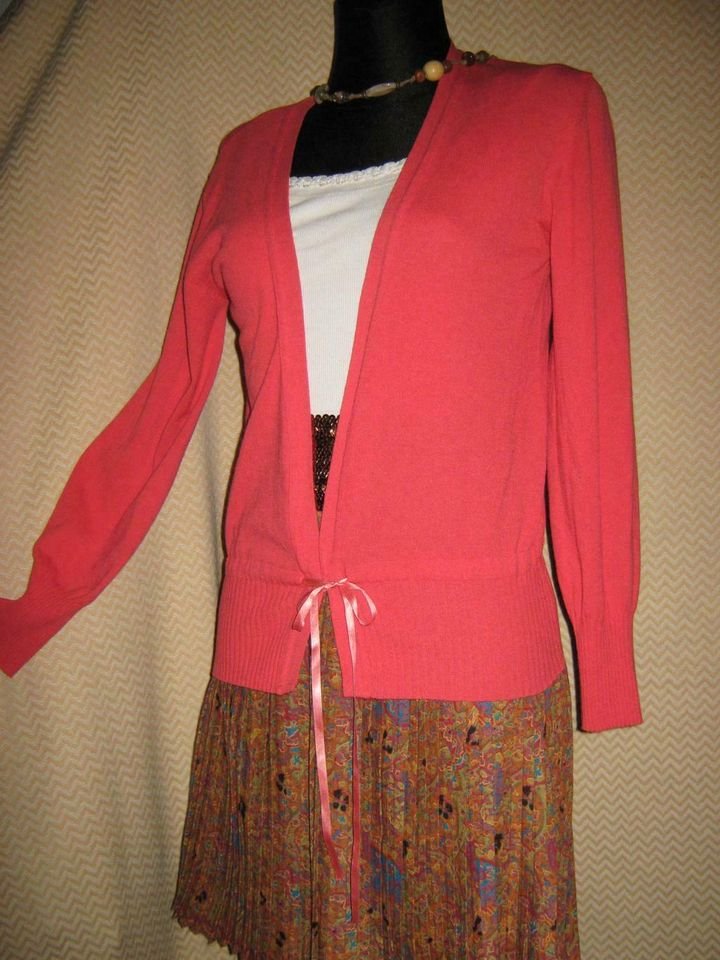 NEU * Edel * ausgefallen * Original VINTAGE * Feinstrick * Cardigan * Strickjacke 