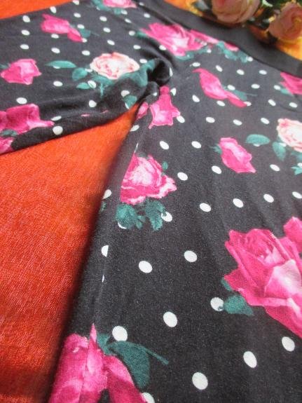 NEU * Romantik * Rosen * Blumen * Flower Power * Punkte * Polka Dots * Tupfen * Legging * Jegging 