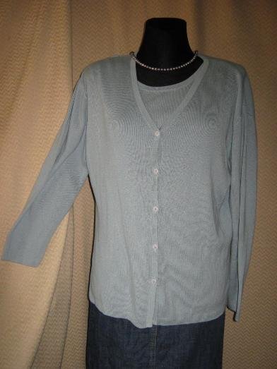 NEU * Klassisch * edel * Original VINTAGE * Fein- Strickjacke * Cardigan 