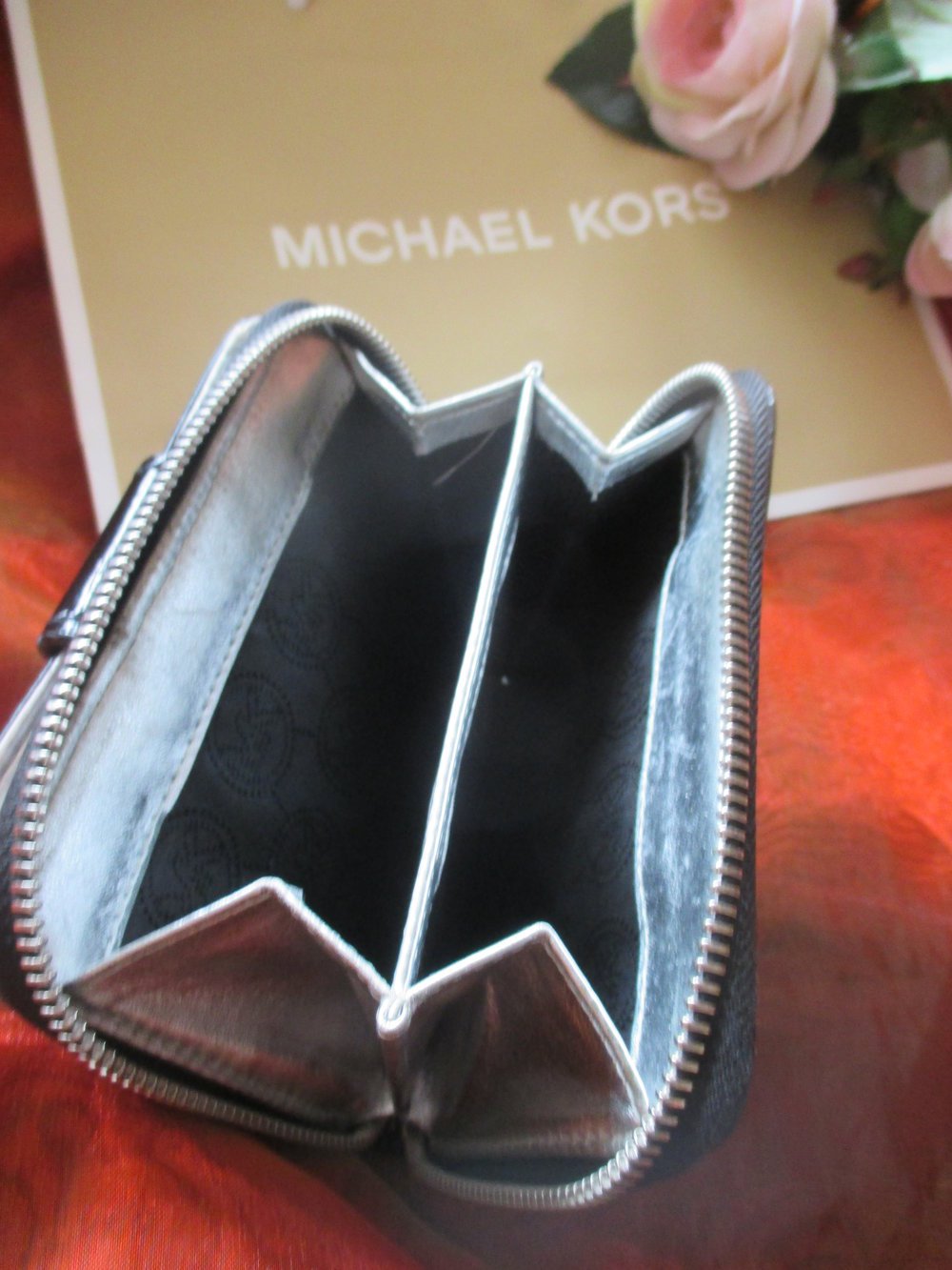 NEU * Echt * Lack- Leder * Geldbeutel * Geldbörse * Portemonnaie * Clutch * mit Zipper Reißverschluss 