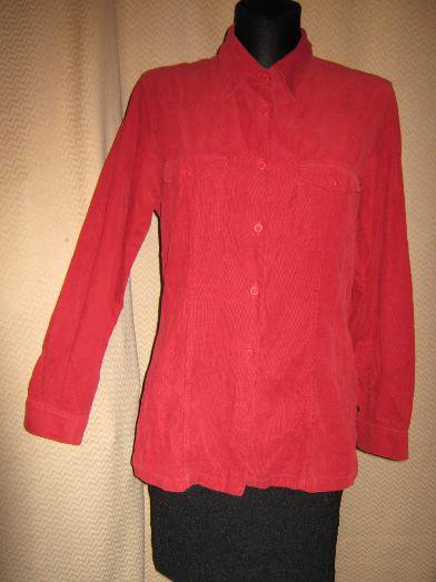 NEUw * Edel * sportiv * klassisch * VINTAGE * Feincord * Hemd- Bluse 