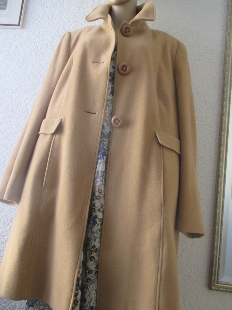  NEU * Klassisch * edel * Schurwolle * Winter * Caban * Mantel 