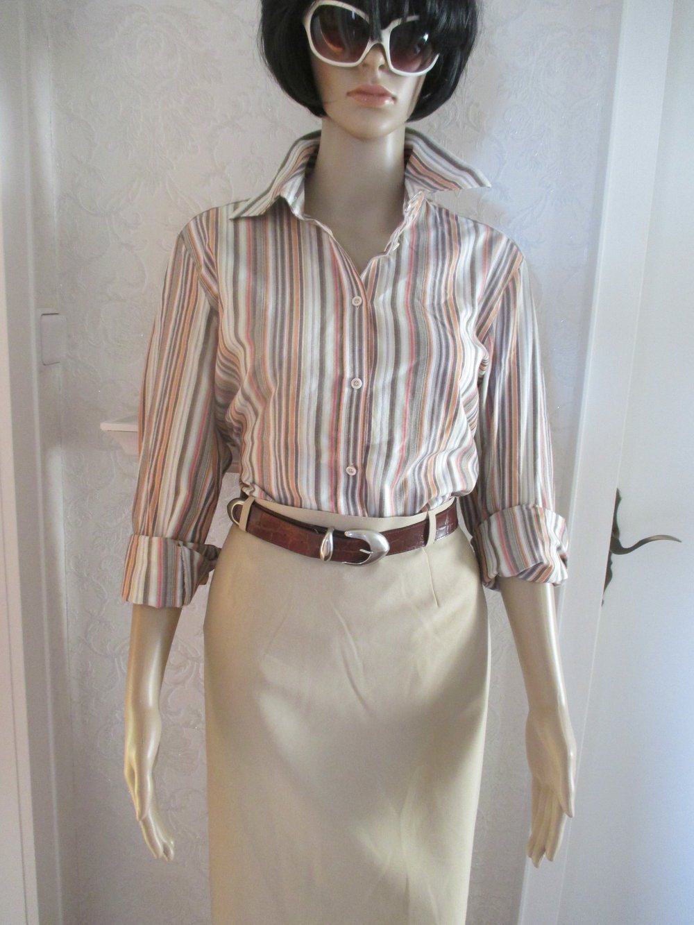 NEU * Edel * klassisch * Business * Freizeit * Streifen * Hemd- Bluse 