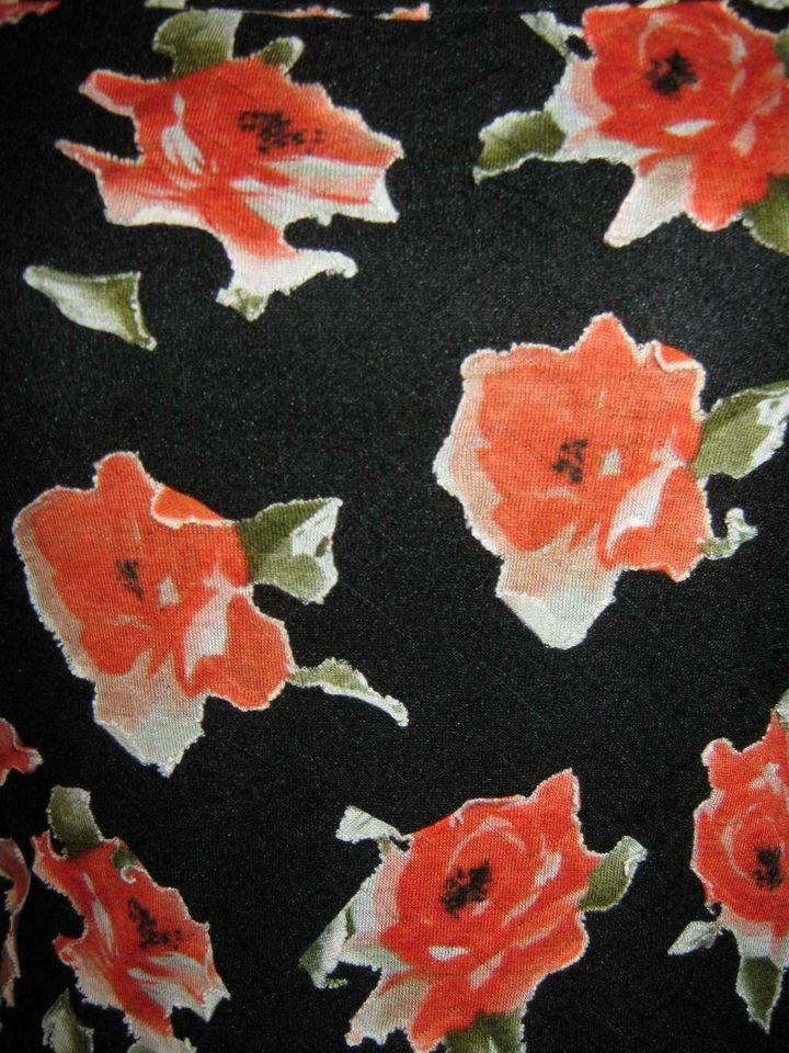 3D Blumen * Blüten * Flower- Power * Neckholder * Top * T- Shirt 