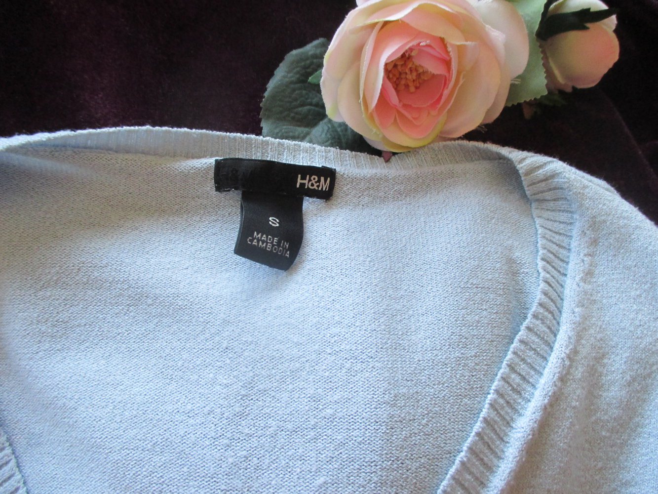 Edel * klassisch * Feinstrick * V- Ausschnitt Pullover 