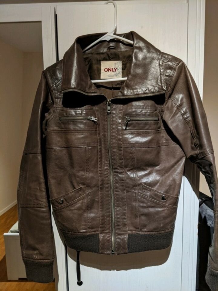 NEU * Original VINTAGE * Echt- Leder * Biker * Bomber * Flieger * Aviator * Blouson * Jacke 