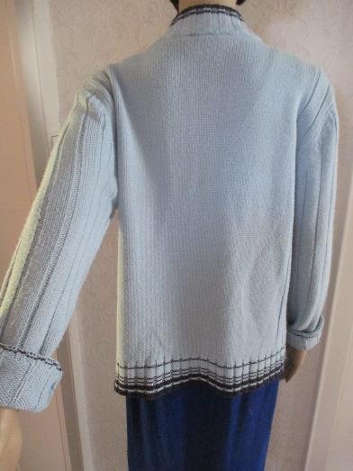 Klassisch * Original VINTAGE * Club- Style * Zipper * Cardigan * Strickjacke 