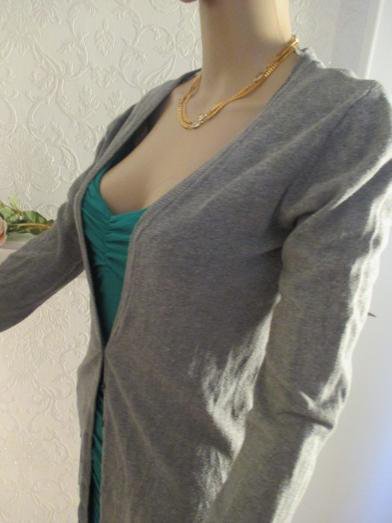 NEUw * Klassisch * modern * Long * Feinstrick * Jacke * Strickjacke * Cardigan 