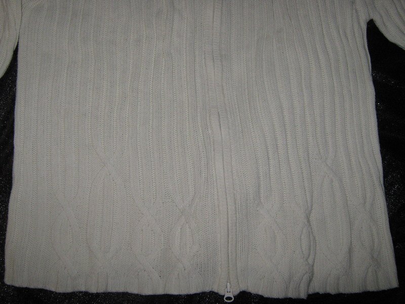 Stylisch * Doppelwege- Zipper * Grob * Strickjacke * Cardigan 