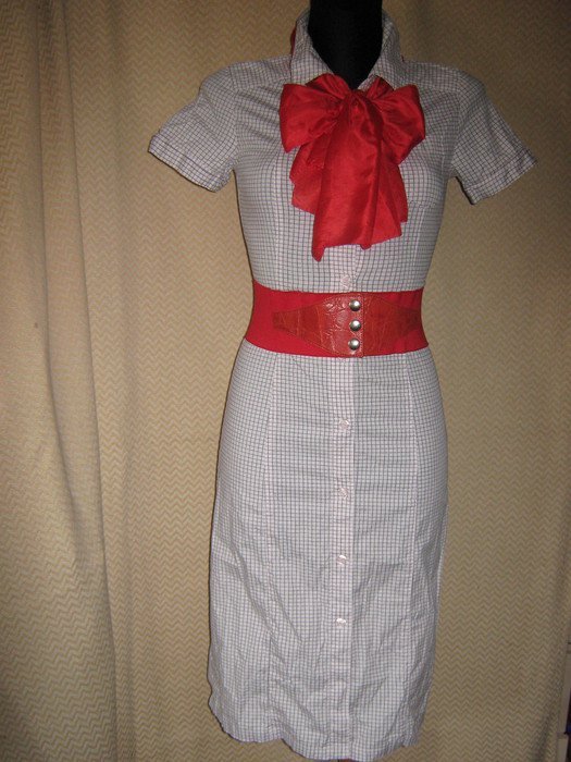 NEUw * Modern * Karo * Kurzarm * Hemdblusen * Kleid 