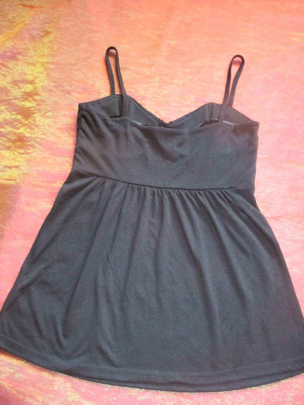 NEU * Baby Doll- Style * Spaghetti- Träger * Top * T- Shirt 