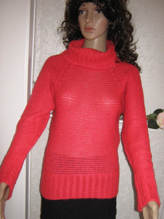 NEU * Stylisch * sexy * Rollkragen * Grob- Strick * Pullover 