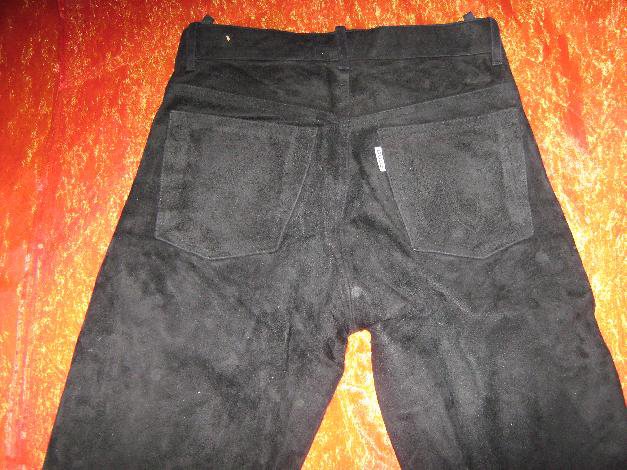 DESIGNER * Echt Leder * Five- Poket * High Waist * Hose 