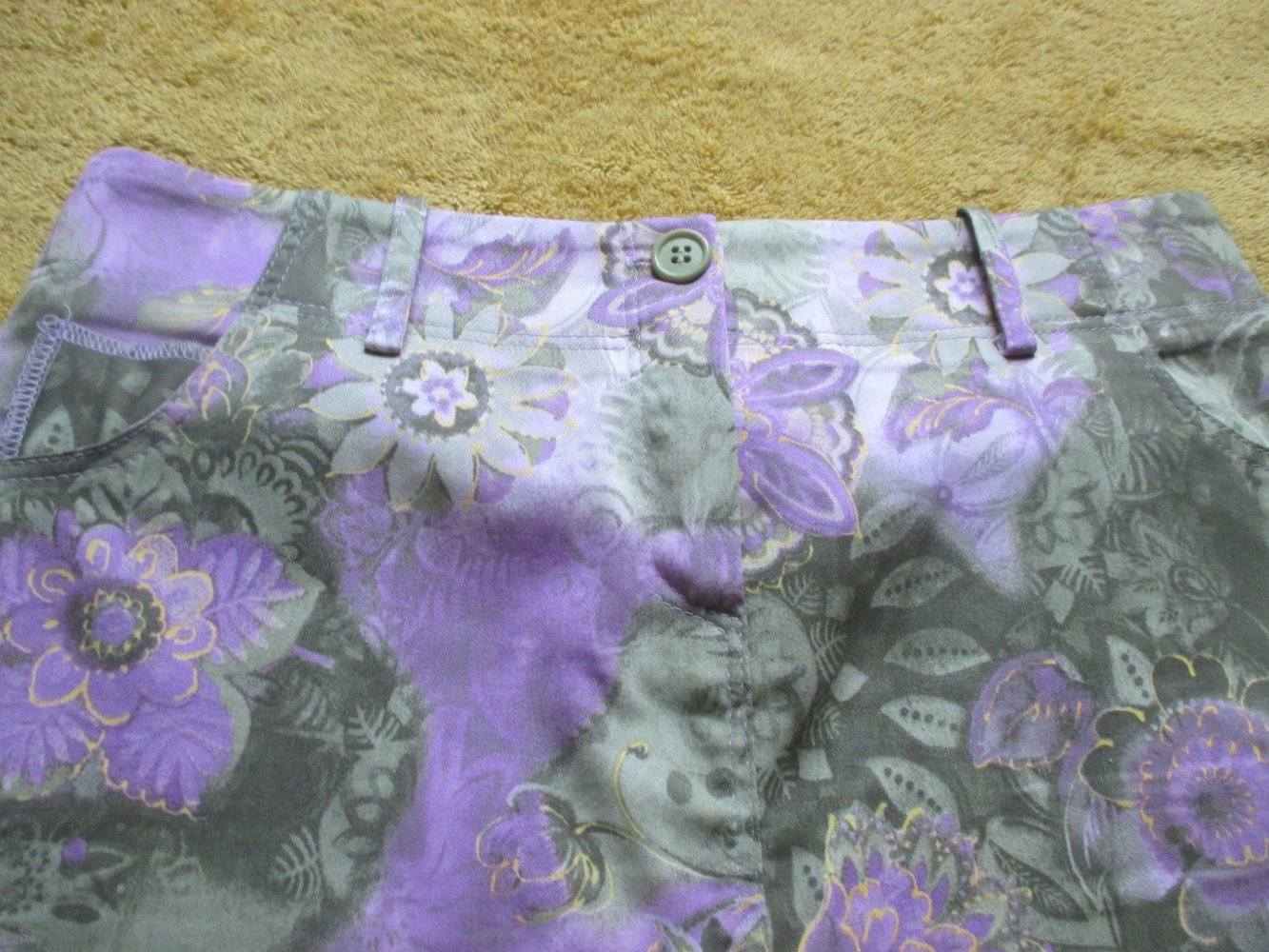 NEU * Aquarell * Blumen * Blüten * Flower- Power * Mini- Rock 