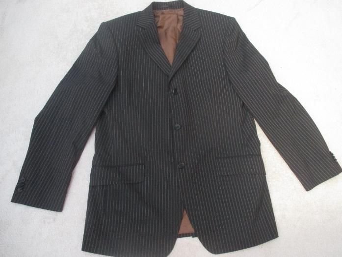 NEU * Gesellschafts * Dinner * Hochzeits * Anlass * Ausgeh * Business * Schurwolle * Nadelstreifen * Dandy Look * ANZUG 