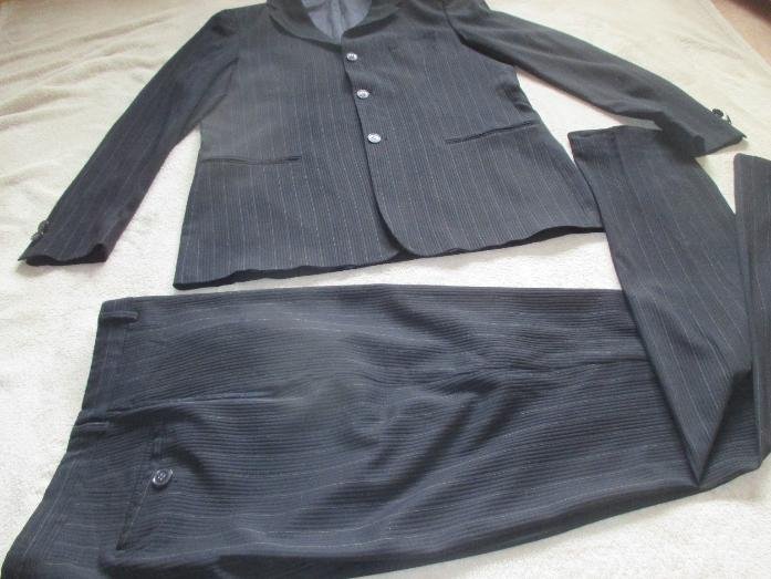 NEUw * Edel * Gesellschafts * Dinner * Hochzeits * Anlass * Ausgeh * Business * Schurwolle * Nadelstreifen * ANZUG 