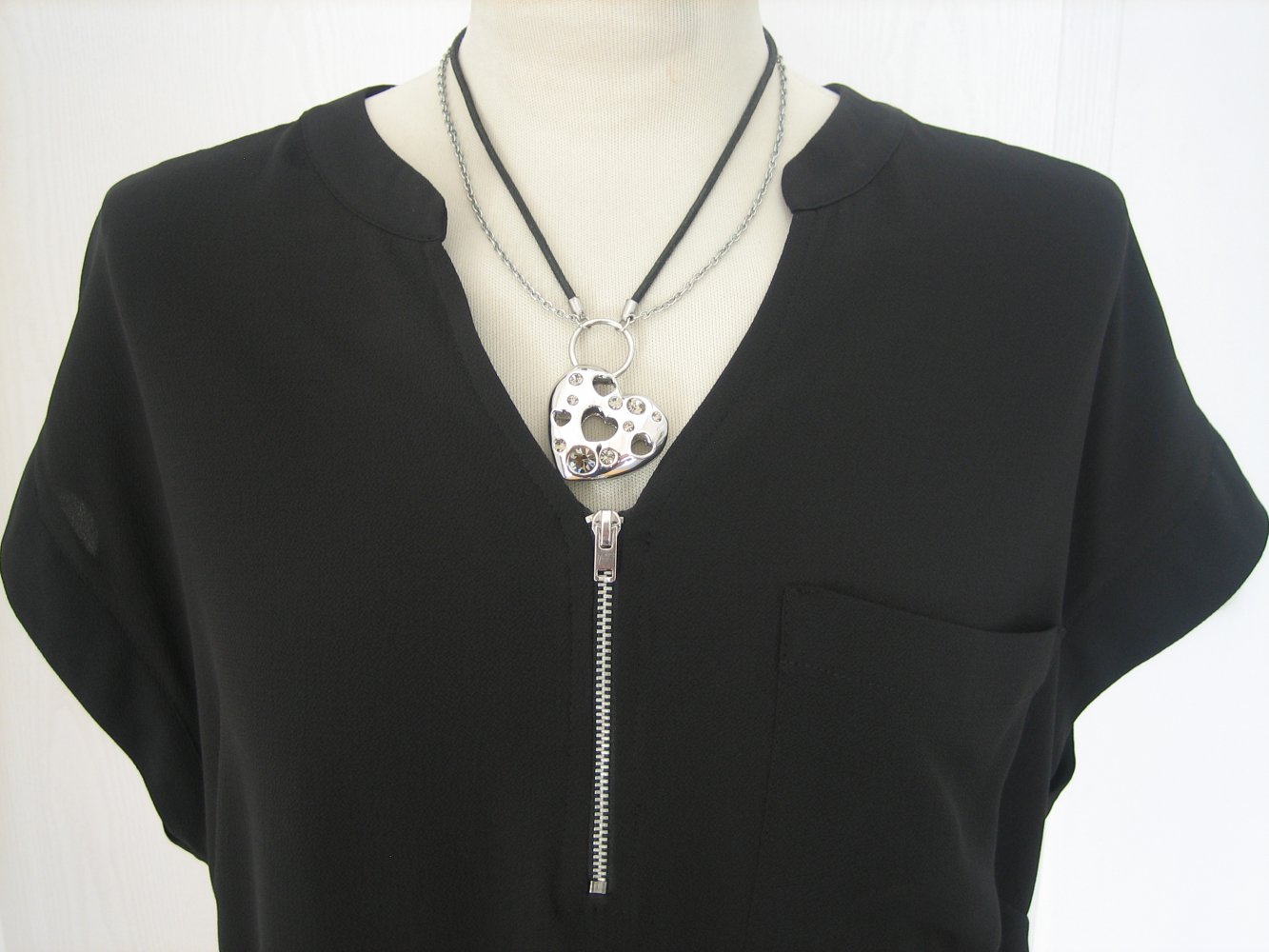 Elegante Tunika (Kleid) Gr. 42 - absolut NEU - edle fließende Qualität - vorteilhafter, lässiger Schnitt