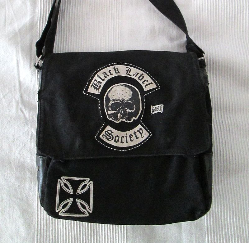 Black Label Society Tasche *Metal* *Gothic* *Skull* *Canvas* *Ozzy*