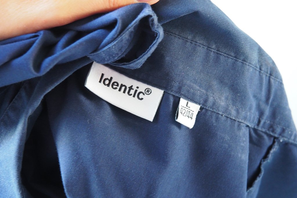 Ärmellose Bluse in Dunkelblau für Damen Gr. L 42/44