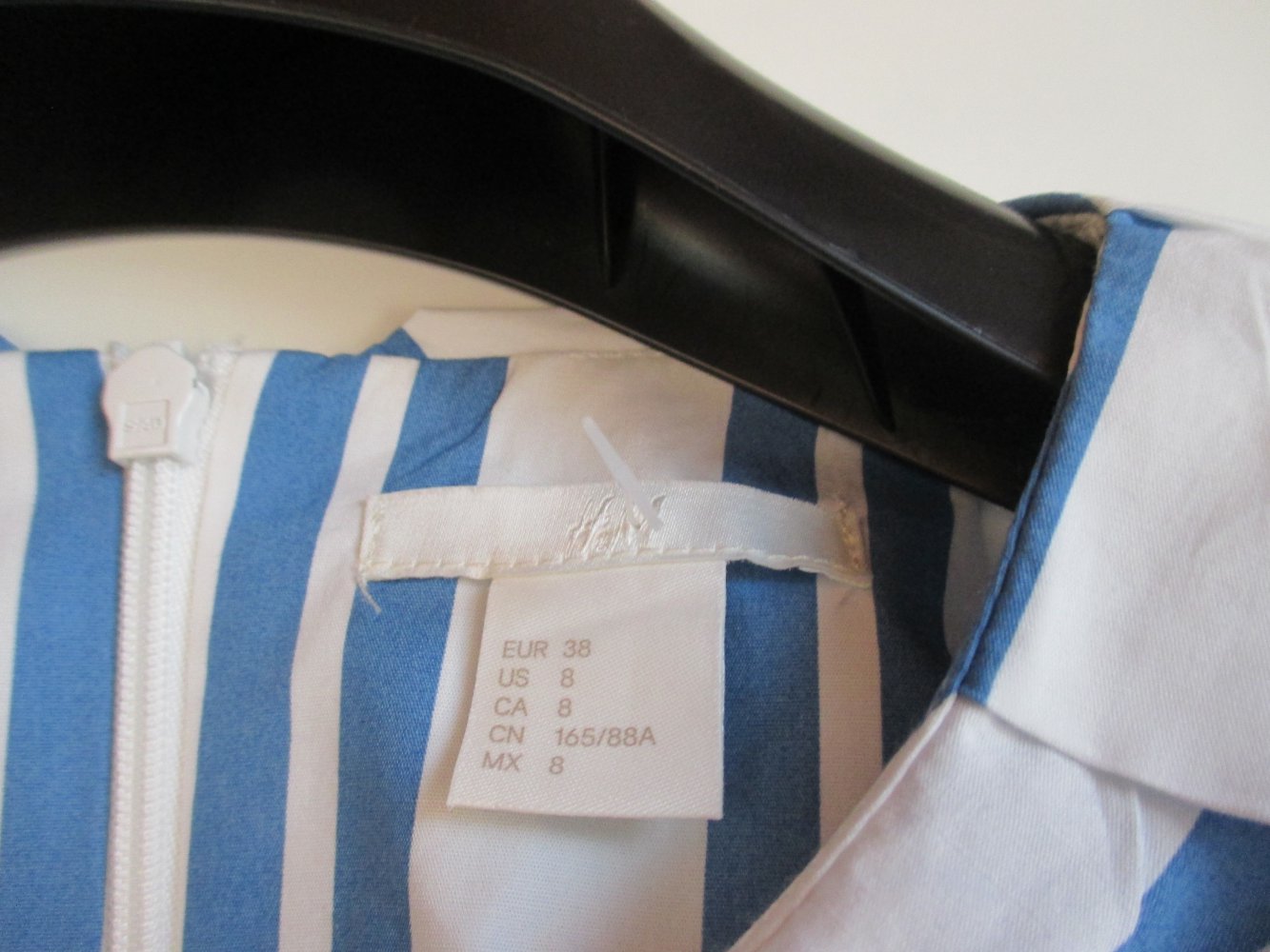 maritime Kurzarmtunika, balu - weiß, auffällige Ärmel, h & M , Gr. 38