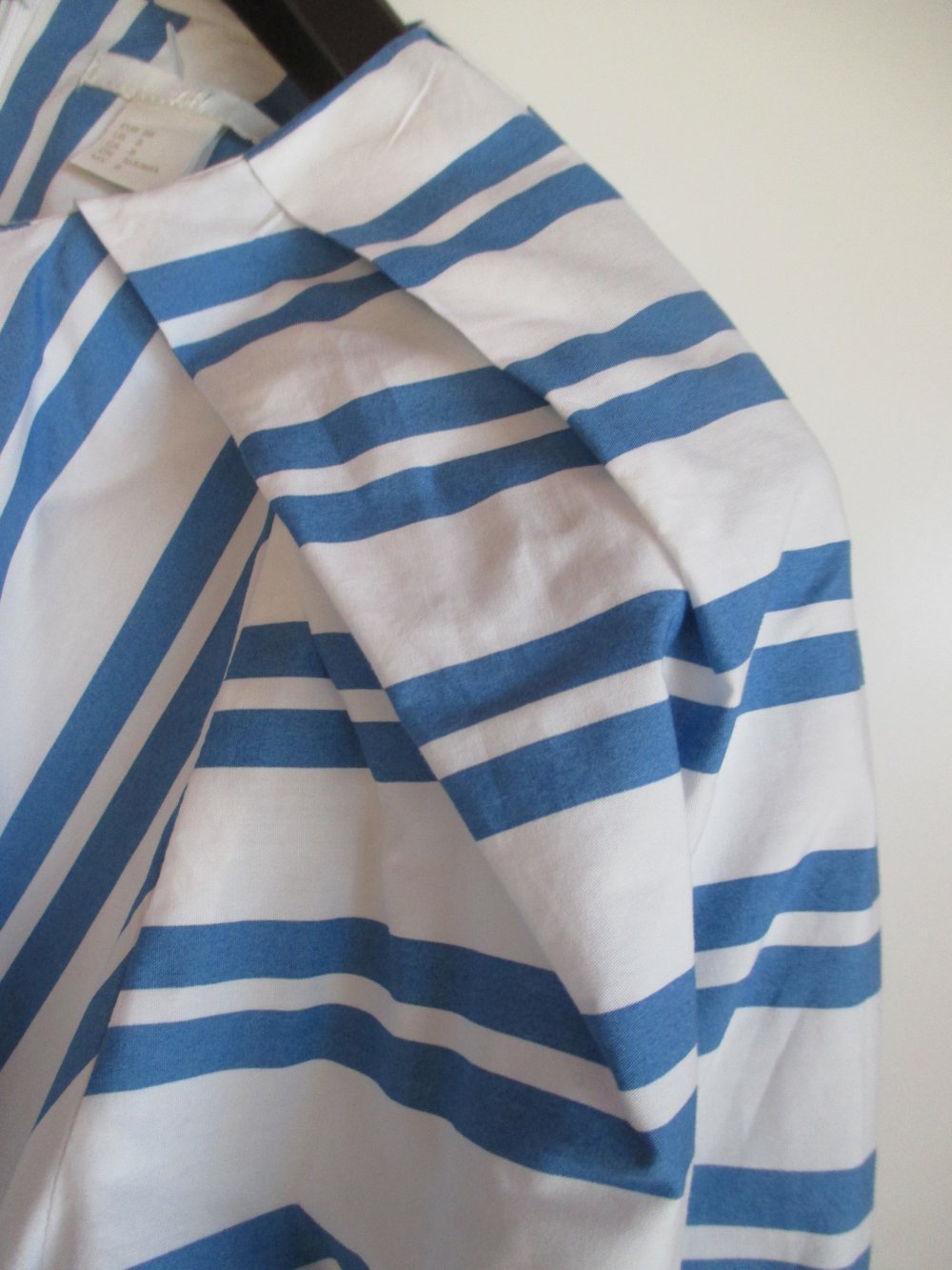 maritime Kurzarmtunika, balu - weiß, auffällige Ärmel, h & M , Gr. 38