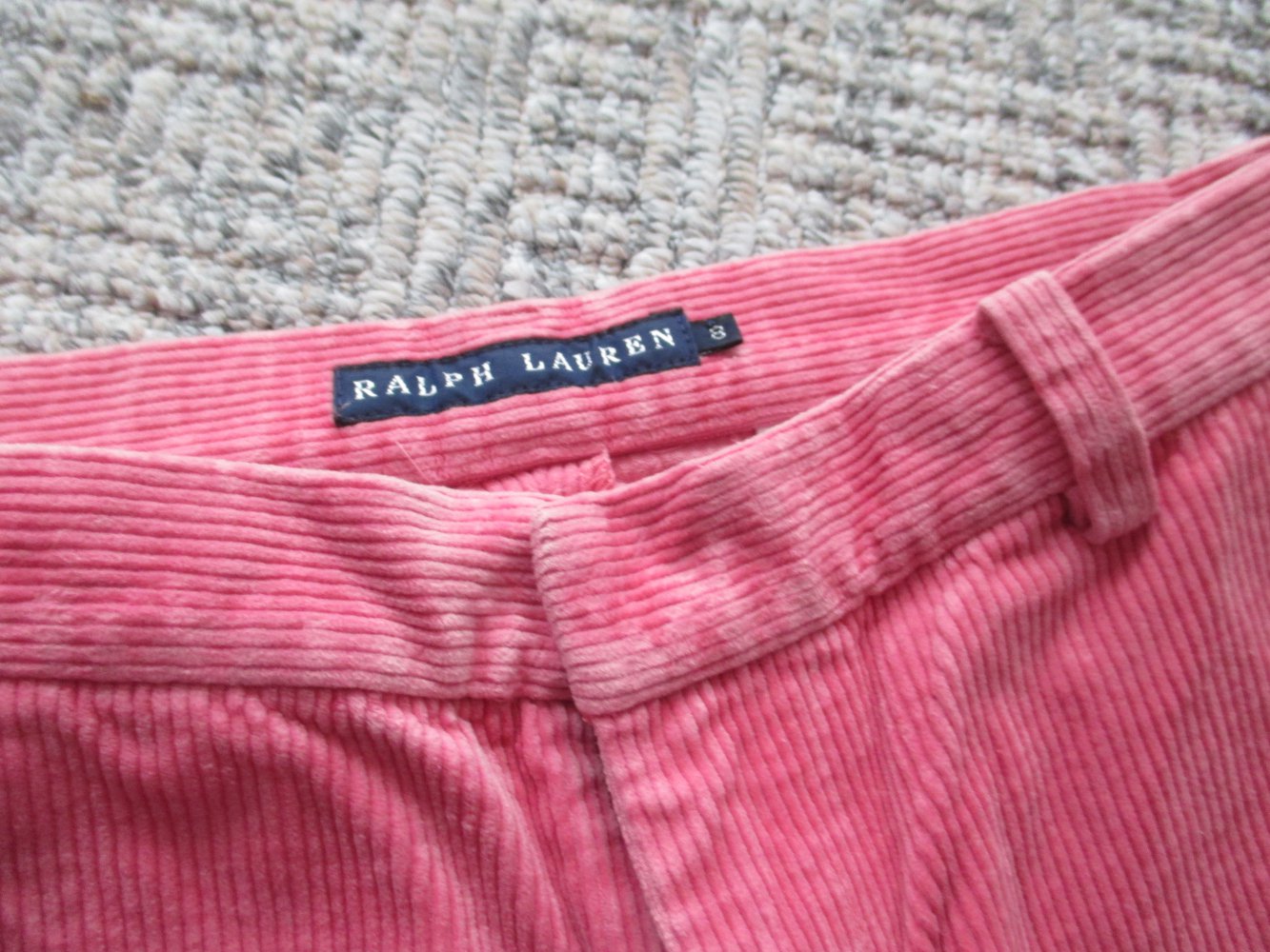 Ralph Lauren, pinkfarben Cordhose, Gr. 36 / 38 