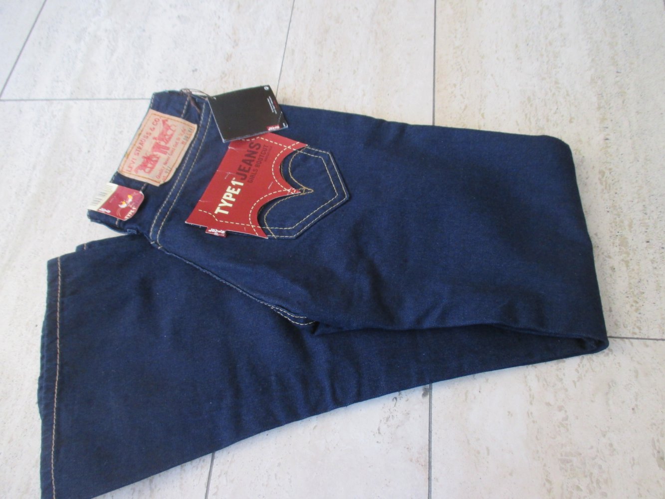 Levi`s Type 1 Jeans, W 30, L : 34  Lot 927, neu mit Etikett