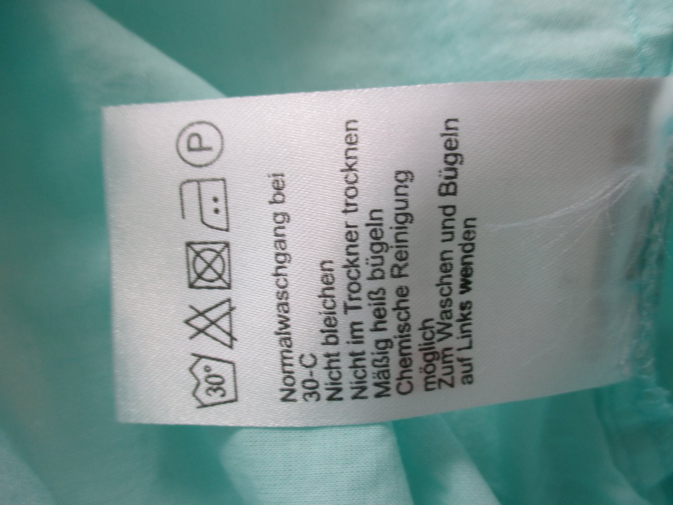 Breuninger; türkisfarbene Tunika mit kontrastfarbiger Stickerei, Gr. 170 / 176, kleine 36