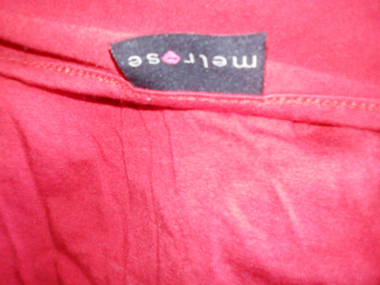 Rotes Shirt von Melrose