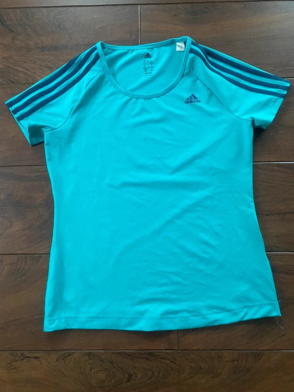 Türkises Adidas Tshirt Gr. M