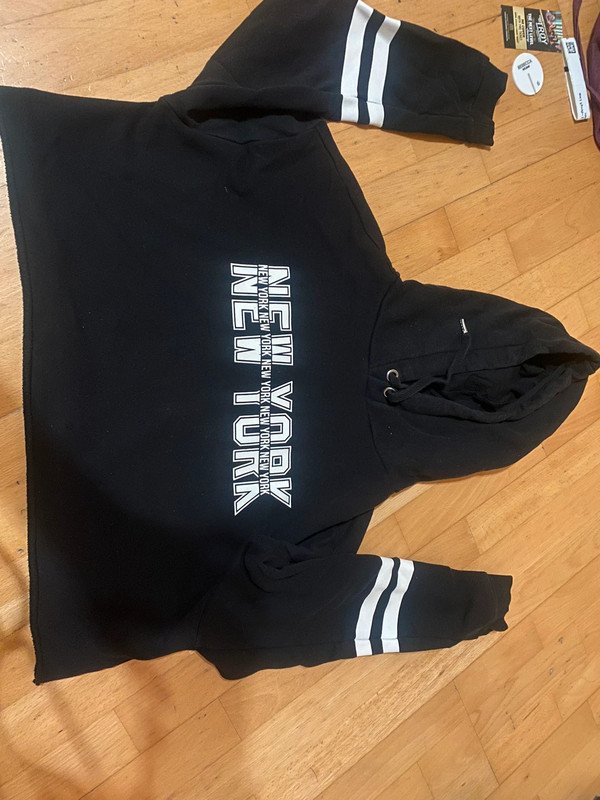 New York Crop Pulli Gr. S