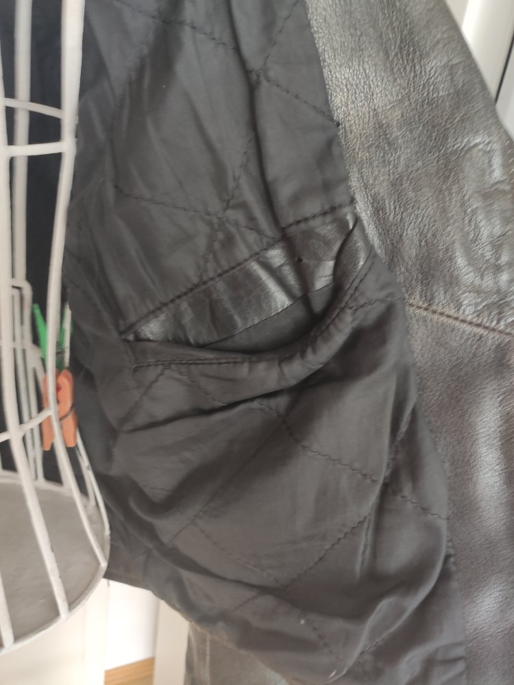 Echtlederjacke Herren 44 Unikat Designerstück 