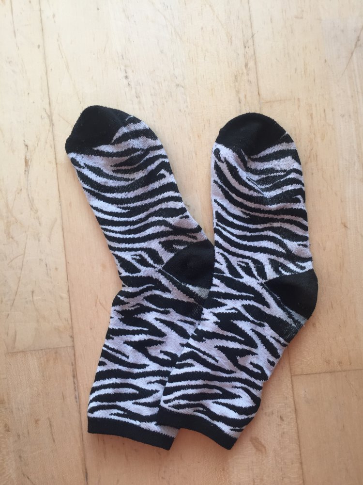 Zebrasocken