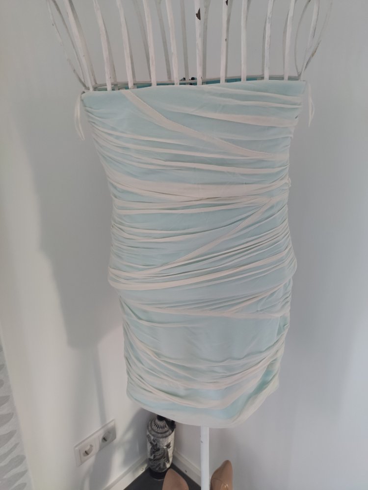 Schlauchkleid hell Angel 10 /38