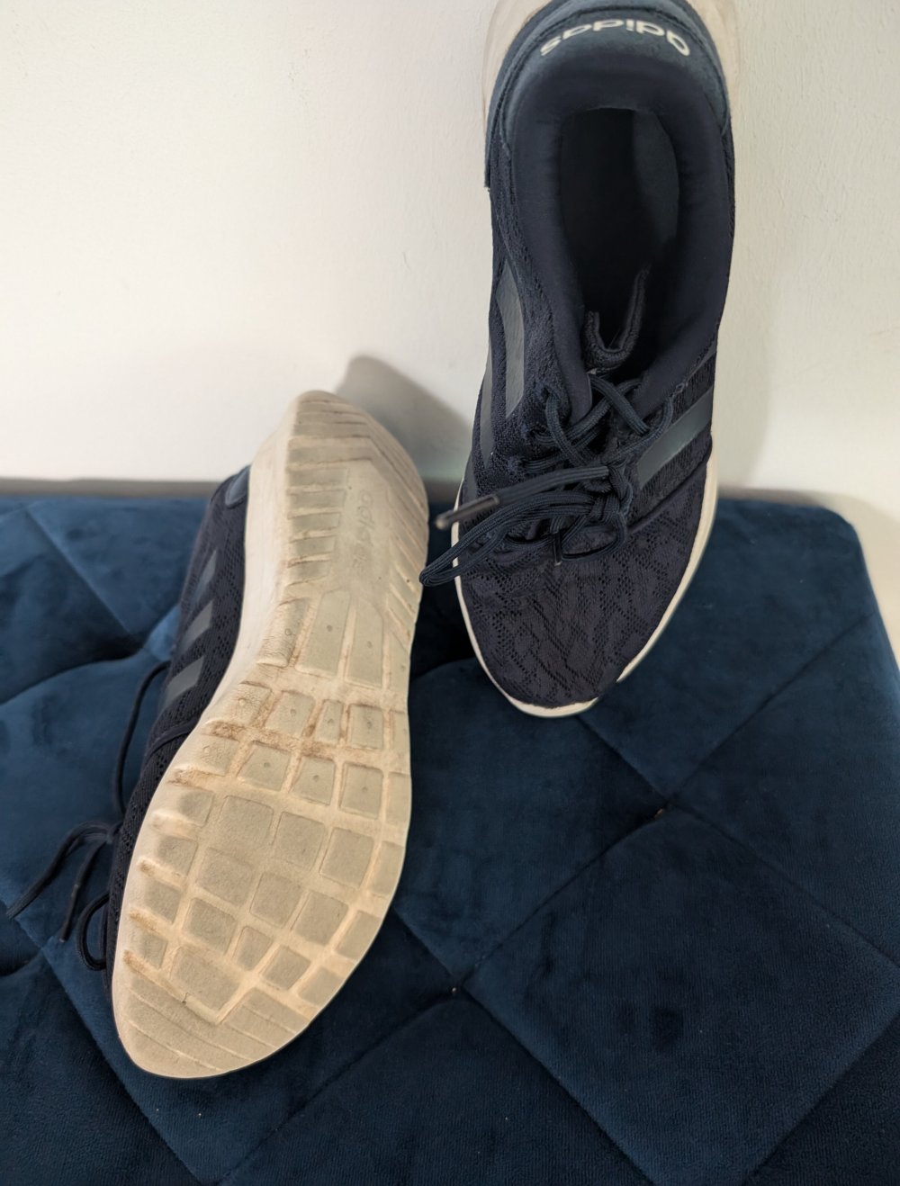 blaue Adidas Sneaker 38 2/3