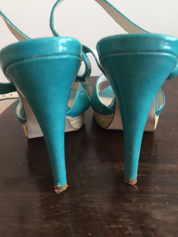 Türkise CaféNoir High Heels 