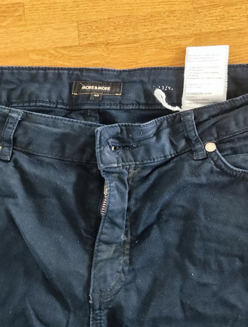 blaue More&More Hose 40