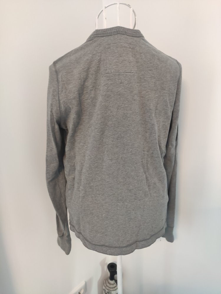 Abercrombie & Fitch Pullover M grau 