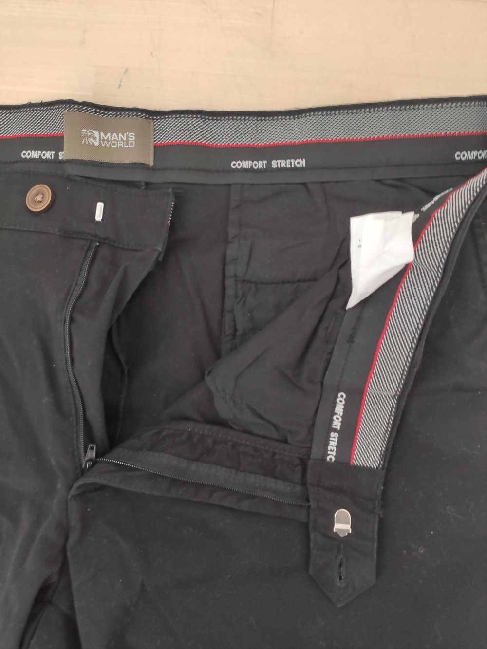Dunkle Herrenhose Man's World Gr 30