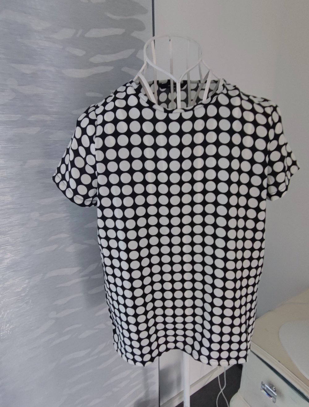 Polka Dot Blusenshirt S Vero Moda