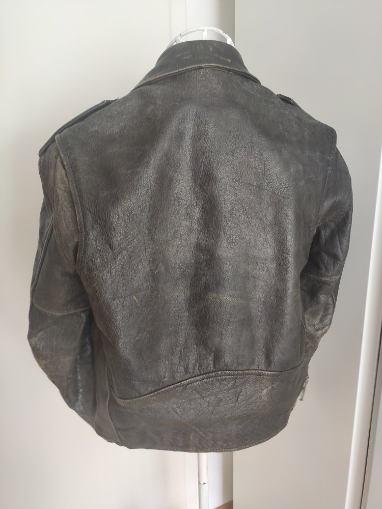 Echtlederjacke Herren 44 Unikat Designerstück 